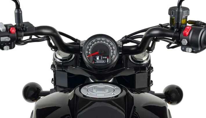 Morbidelli C652V: Una cruiser de media cilindrada con estética de moto grande