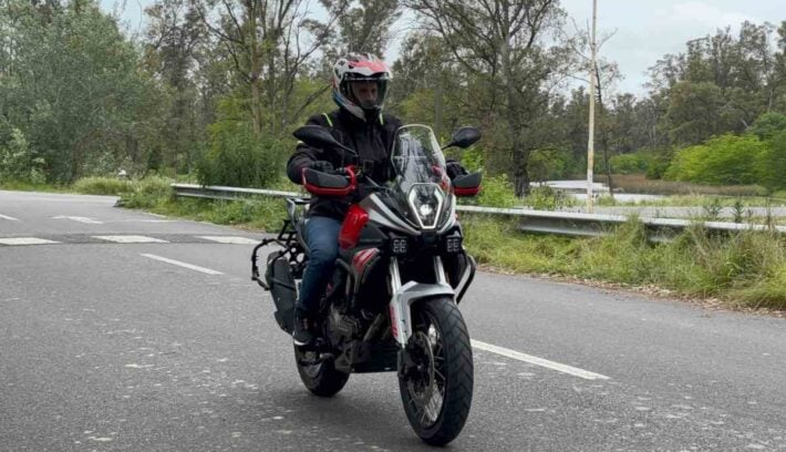 QJMotor SRT 550 SX Test Ride