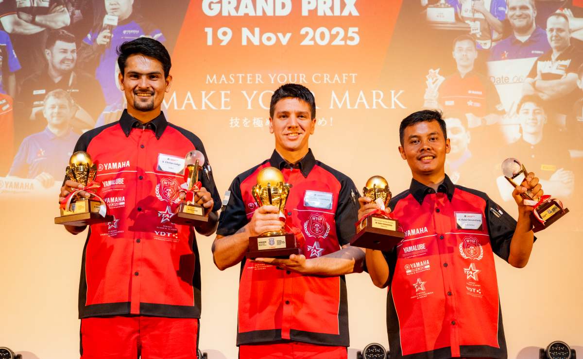 yamaha mundial mecanicos Histórico: un argentino se consagró en el World Technician Grand Prix de Yamaha
