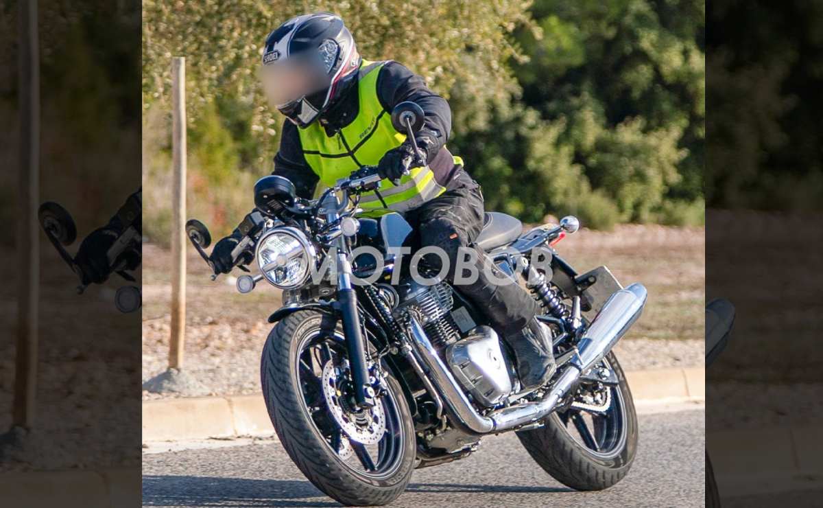Royal Enfield Continental GT imágenes espía