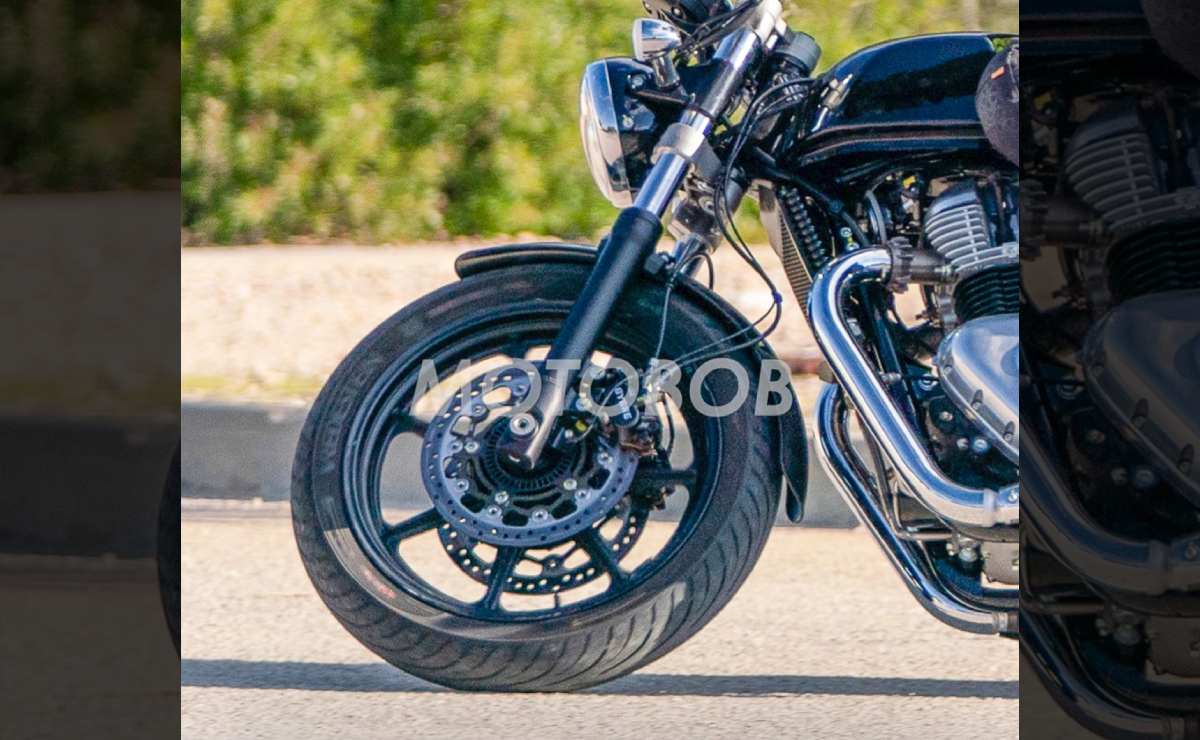 Royal Enfield Continental GT imágenes espía