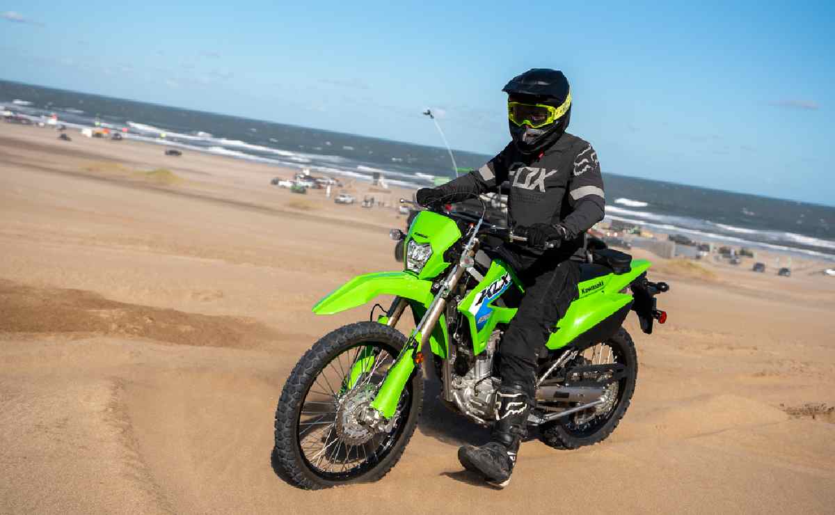 Kawasaki en Pinamar