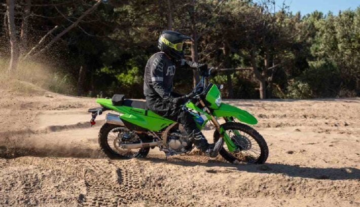 Kawasaki en Pinamar