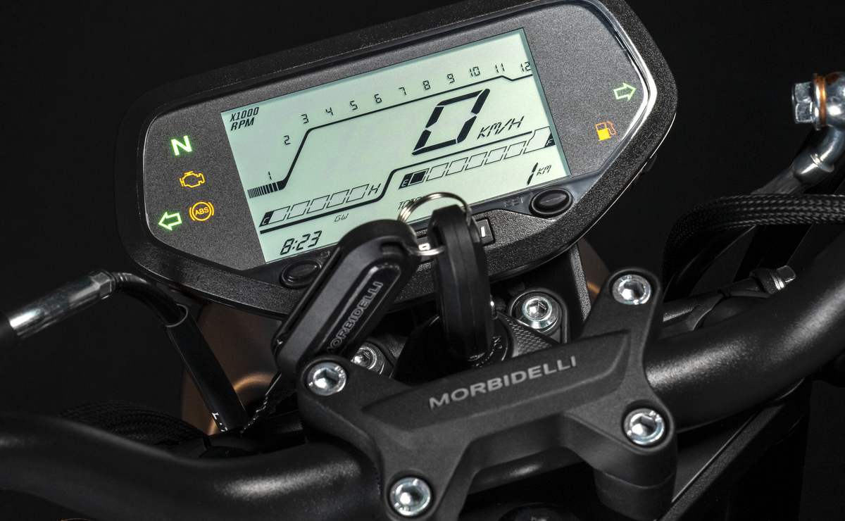 ¿Cómo está equipada la nueva moto de Morbidelli?