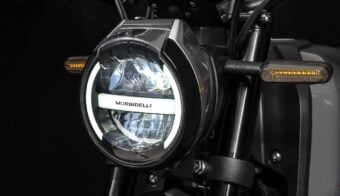 morbidelli nr125x moto street ¿Cómo está equipada la nueva moto de Morbidelli?