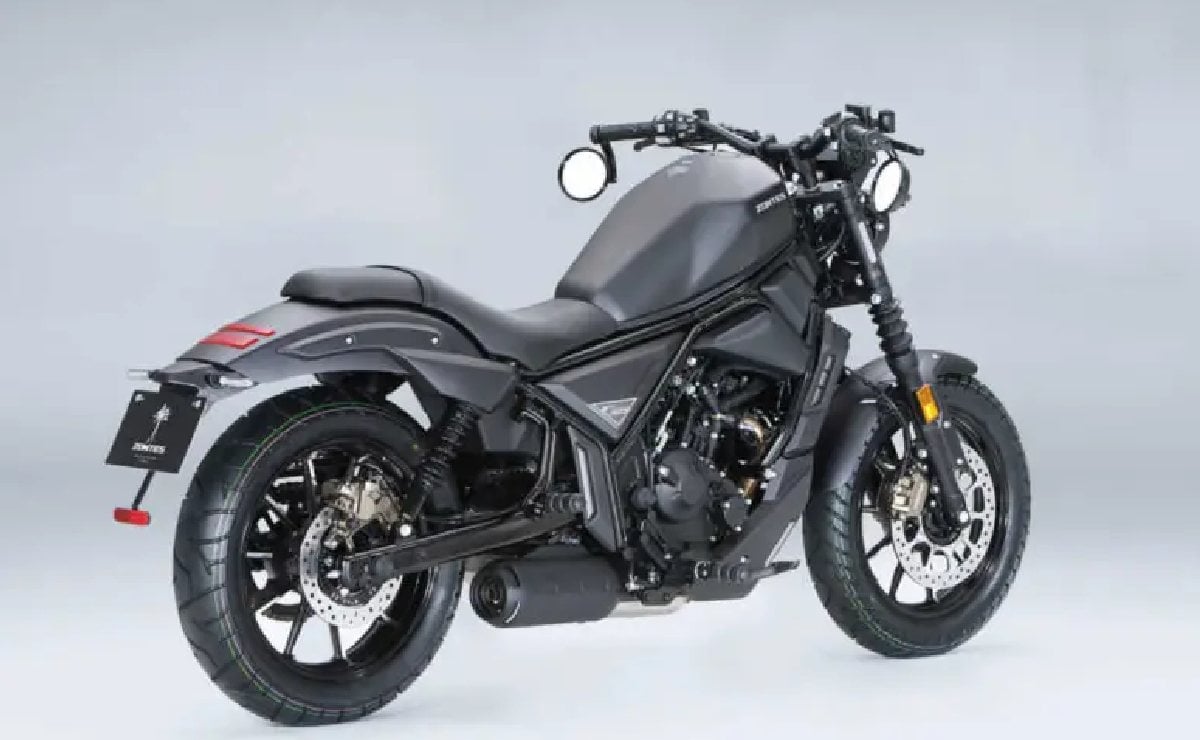 Zontes 125 C2, así es la nueva moto custom 