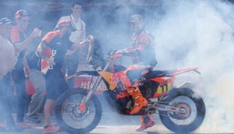 Moto Luciano Benavides Dakar