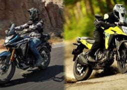 Honda NX 190 vs. Suzuki V-Strom 250 SX