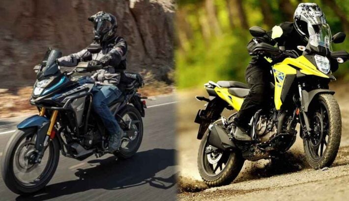 Honda NX 190 vs. Suzuki V-Strom 250 SX