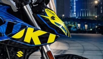 Suzuki GSX-8S Blue Flash