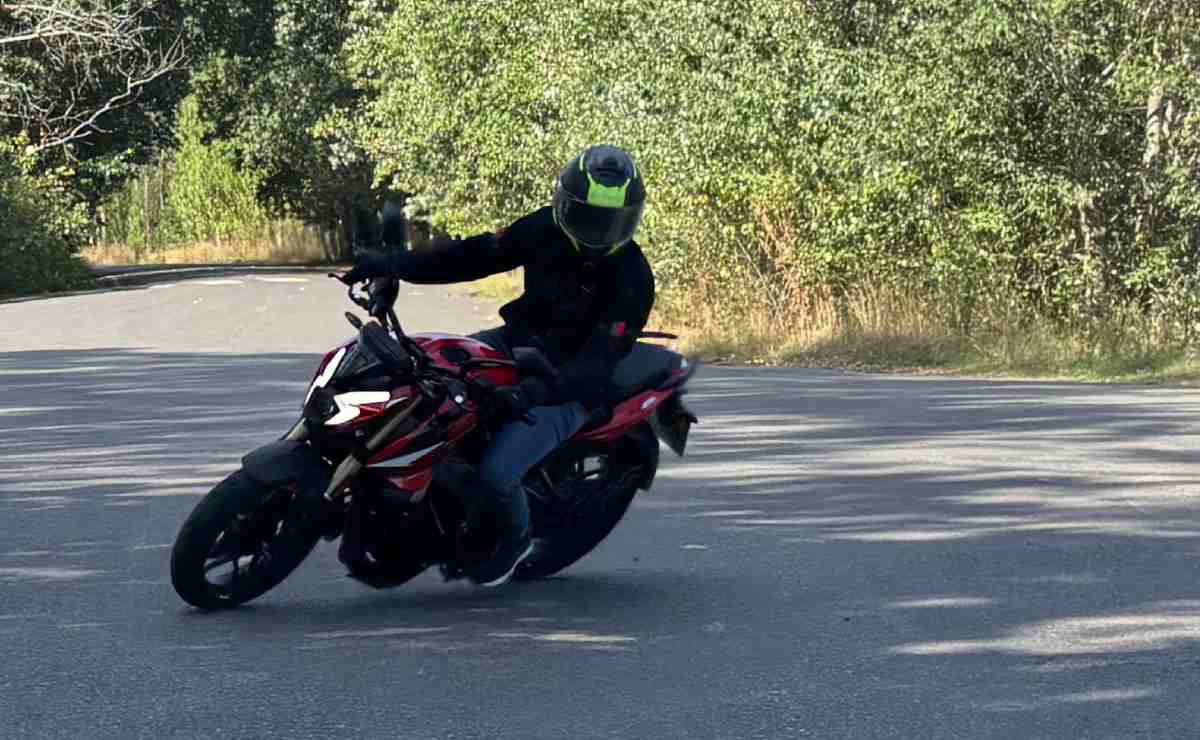 Bajaj NS400Z test ride