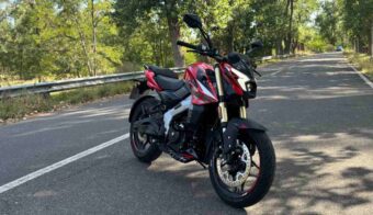 Bajaj NS400Z test ride