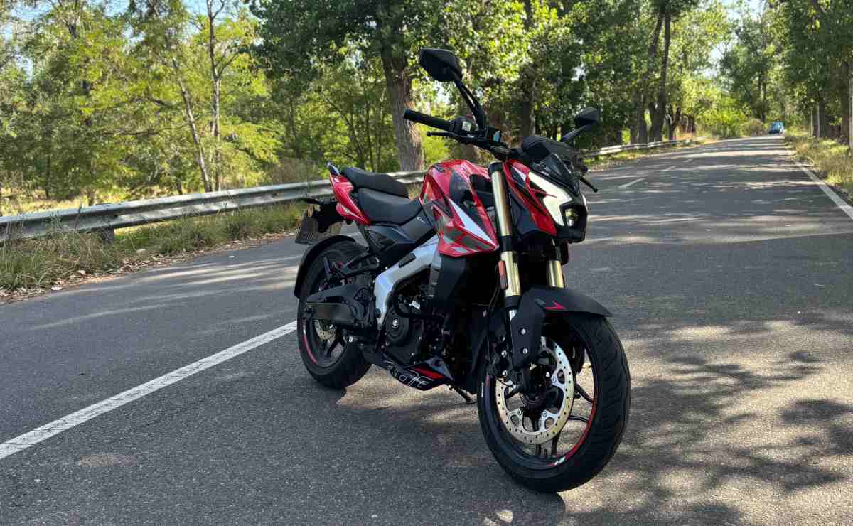 Bajaj NS400Z test ride