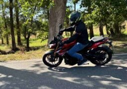 Bajaj NS400Z test ride