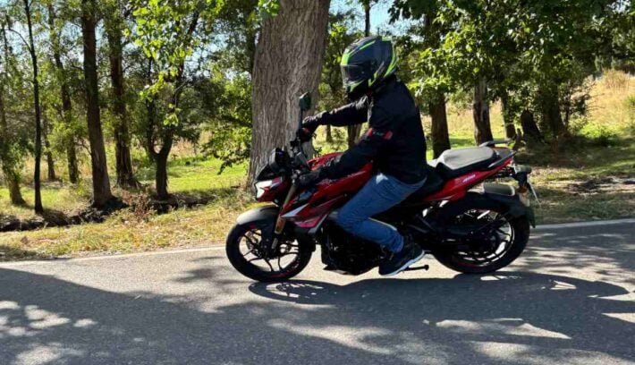 Bajaj NS400Z test ride