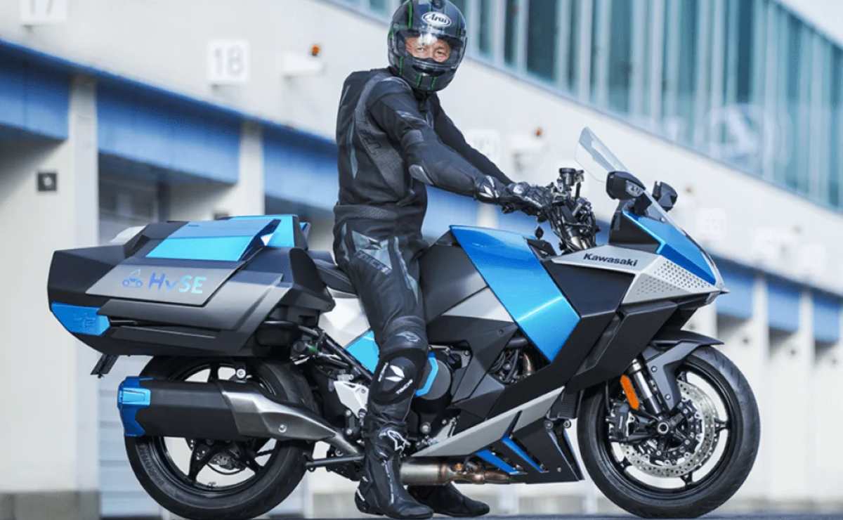 Kawasaki moto hidrógeno