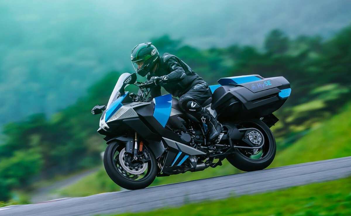 Kawasaki moto hidrógeno