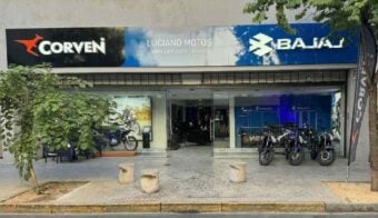 nuevo concesionario corven bajaj Corven y Bajaj inauguraron un nuevo concesionario en Rosario