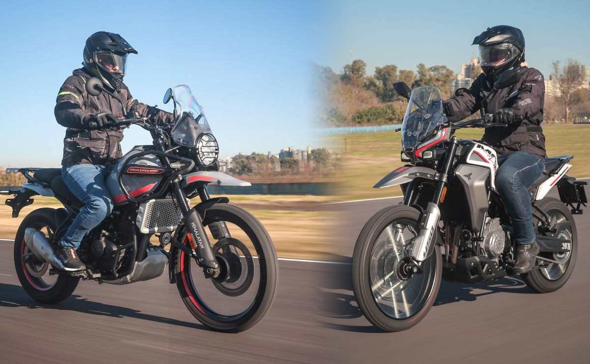 Royal Enfield Himalayan VS Moto Morini Alltrhike 450