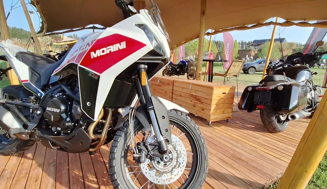 Moto Morini en el Travel Fest