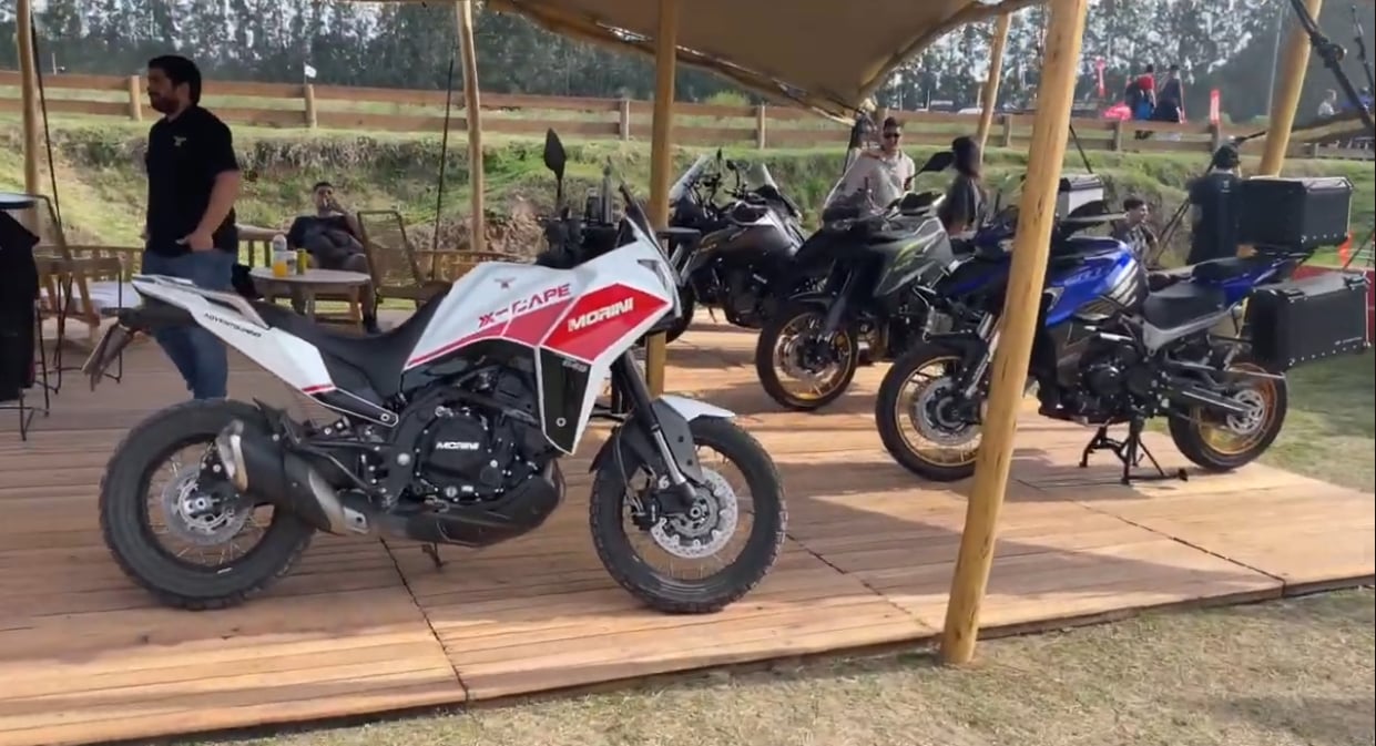 Moto Morini en el Travel Fest