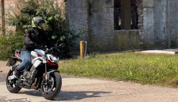 Aprilia Tuono 457 Test Ride