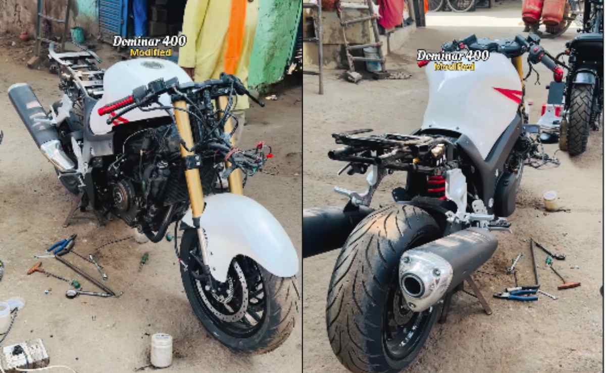 ¿Se puede transformar una Dominar 400 en una Suzuki Hayabusa?