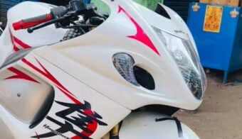 ¿Se puede transformar una Dominar 400 en una Suzuki Hayabusa?