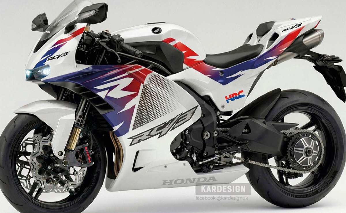 Cómo es el diseño del motor de la nueva Honda V3R
