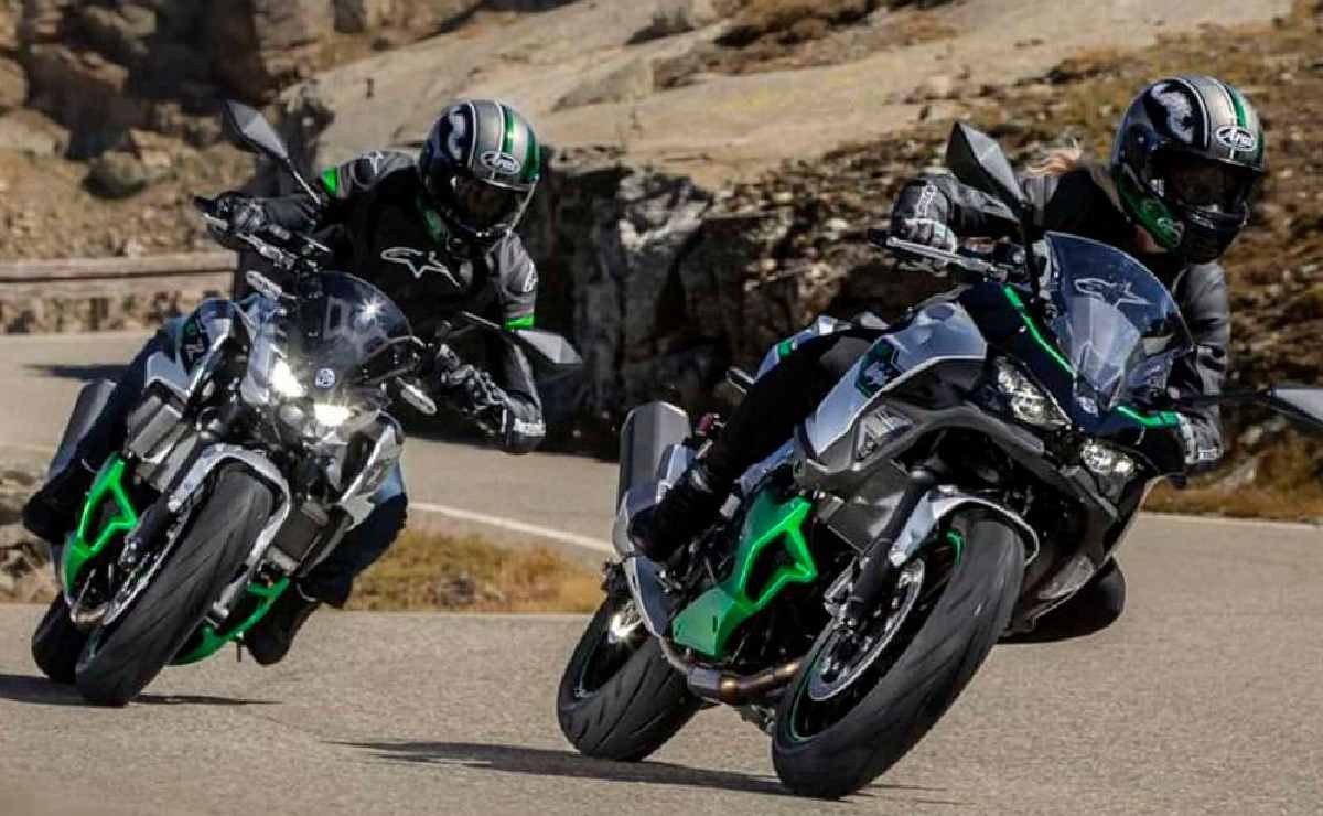 kawasaki hybrid 2026 Kawasaki Ninja 7 Hybrid y Z7 Hybrid