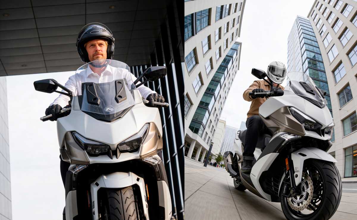 Kymco Xciting VS 400: cómo está equipado
