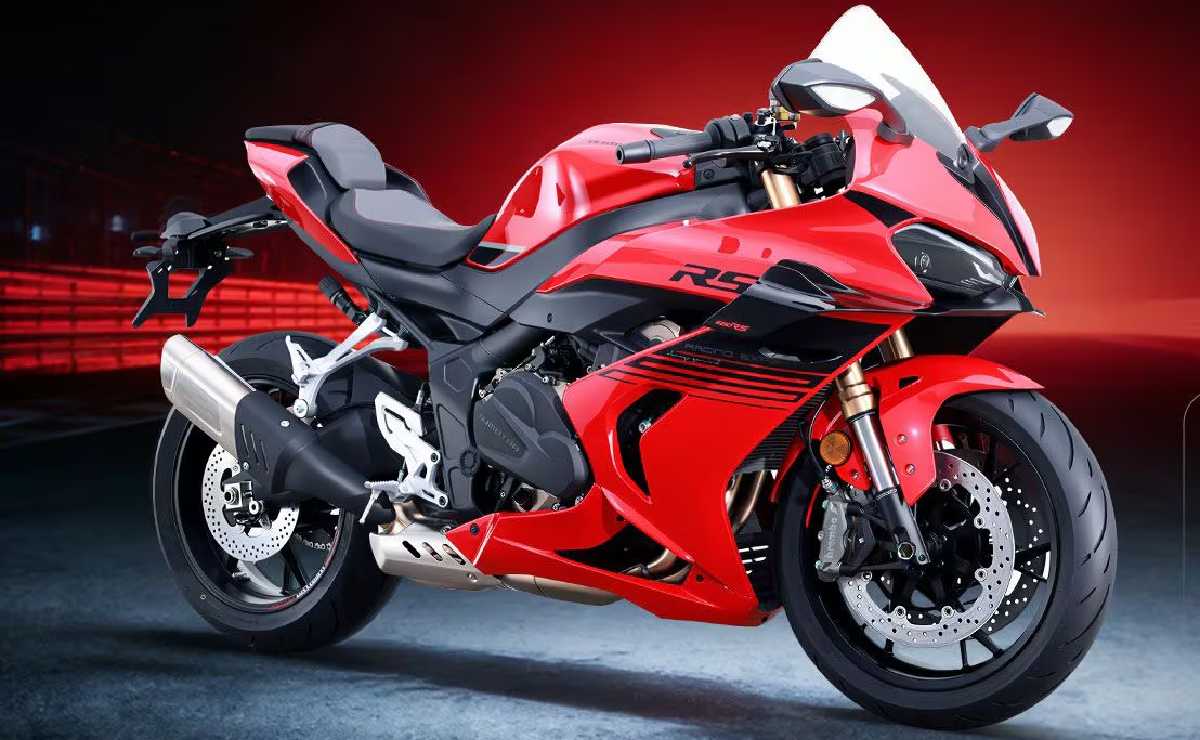 Así es el motor de la nueva moto deportiva de QJMotor 