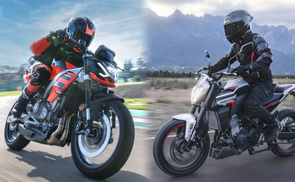 motos naked kove 350r vs aprilia tuono 457 Aprilia Tuono 457 Vs. Kove 350R: ¿son realmente rivales?