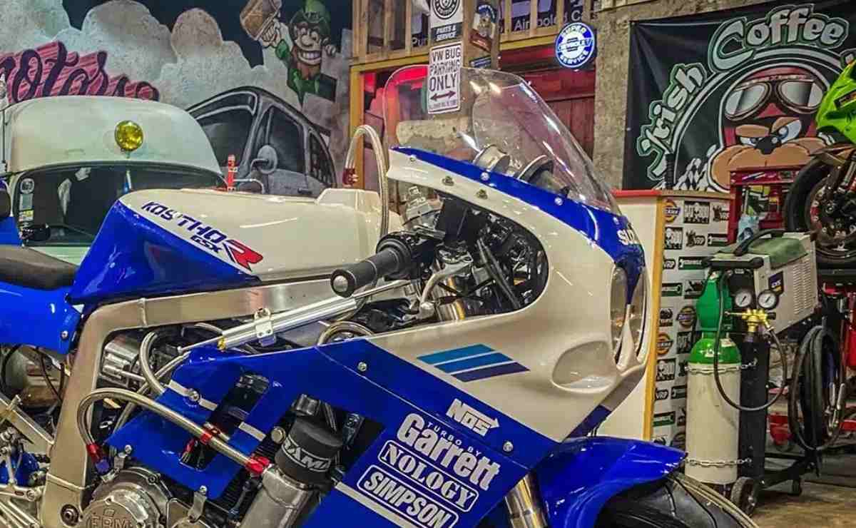Suzuki GSX1300R Slingshot Turbo-NOS en detalle 