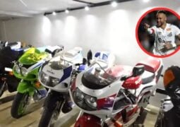Honda, Yamaha, Ducati y más: Neymar mostró su garage y sorprendió con una colección de motos deportivas