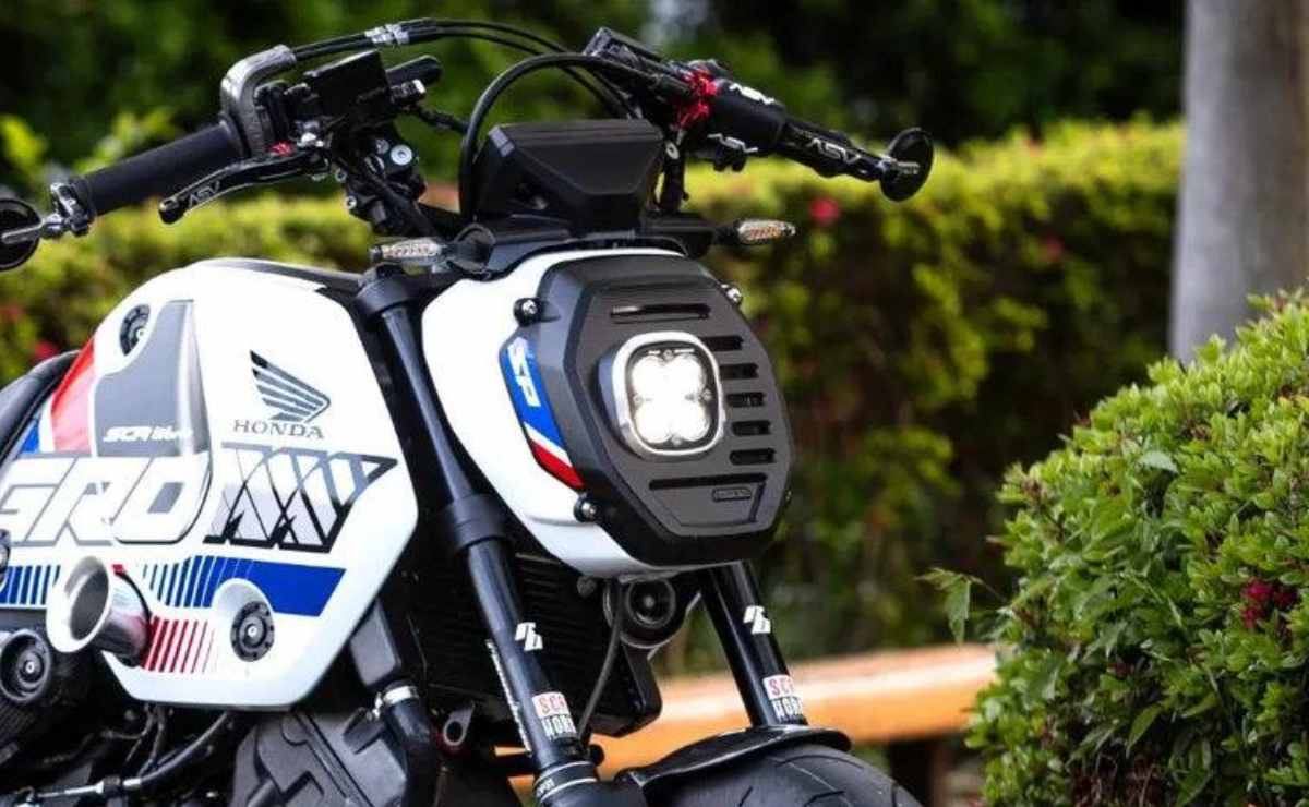 honda grom scr custom Honda Grom modificada