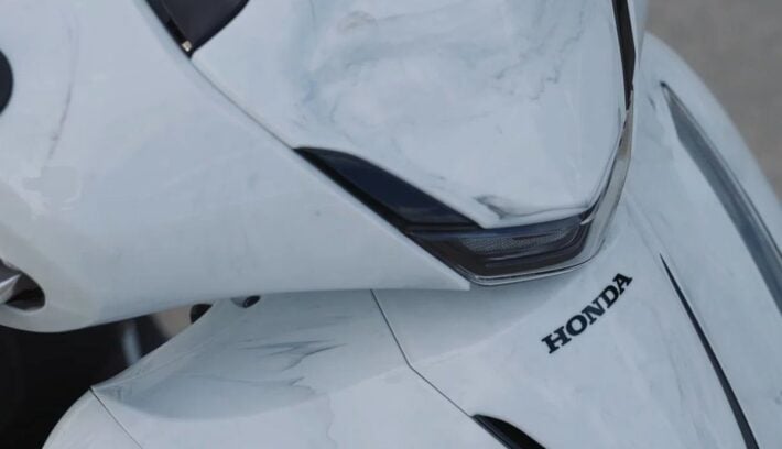 Honda SH 125 escultura