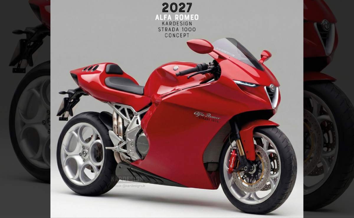 Moto deportiva Alfa Romeo