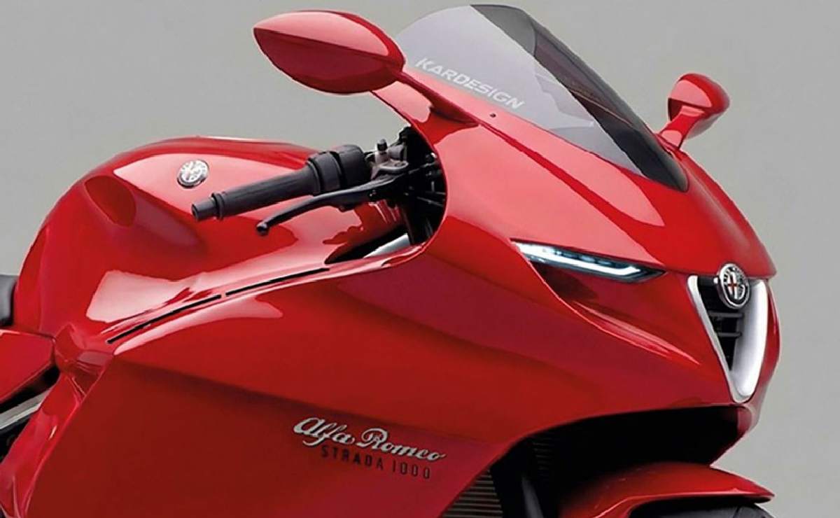 Moto deportiva Alfa Romeo