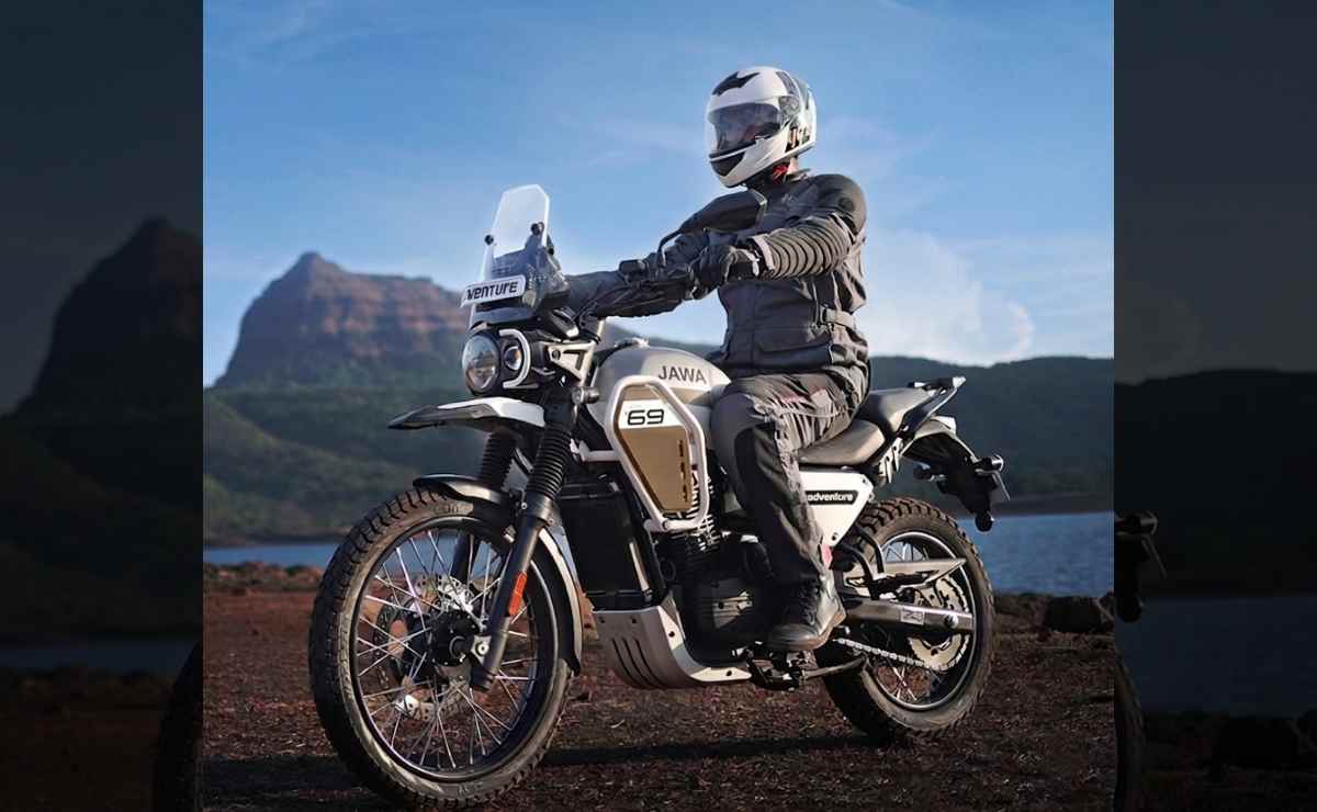Moto Trail Jawa 350 Adventure