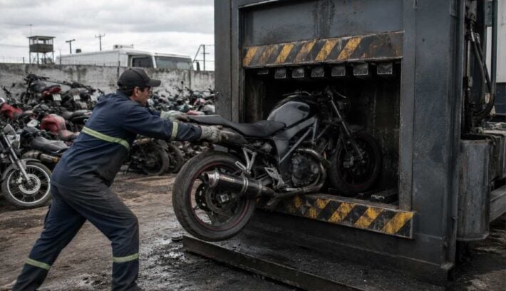 Motos Compactadas Ley