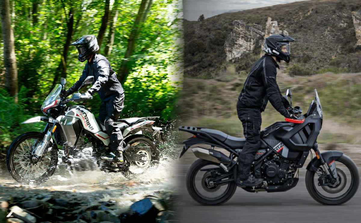 motos trail moto morini alltrhike450 zanella motori rtz500 Motos trail Moto Morini Alltrhike 450 vs Zanella RTZ500