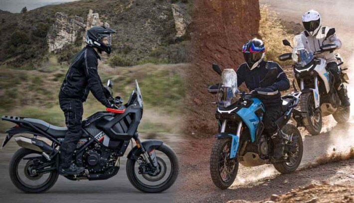 Motos trail frente a frente: Zanella RTZ 500 contra Morbidelli T502X