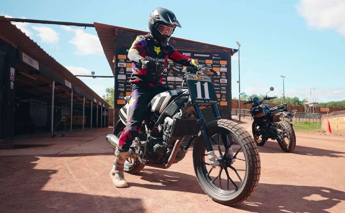 Royal Enfield Flat track