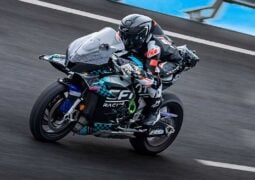 Esta CFMOTO de 210 HP rompió ampliamente la barrera de los 300 km/h