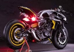 Esta Royal Enfield modificada parece sacada de un videojuego