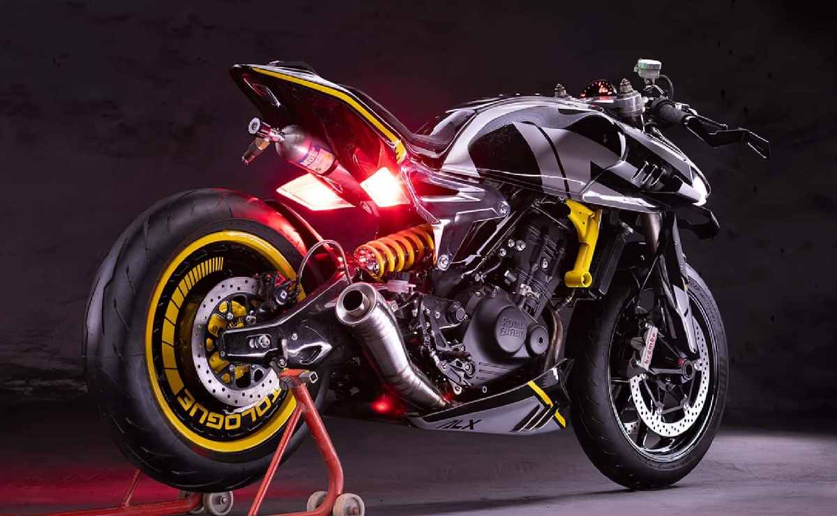 Esta Royal Enfield modificada parece sacada de un videojuego 