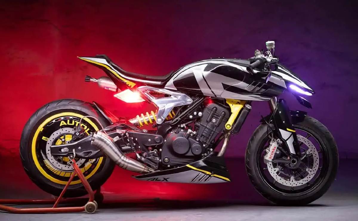 Esta Royal Enfield modificada parece sacada de un videojuego 
