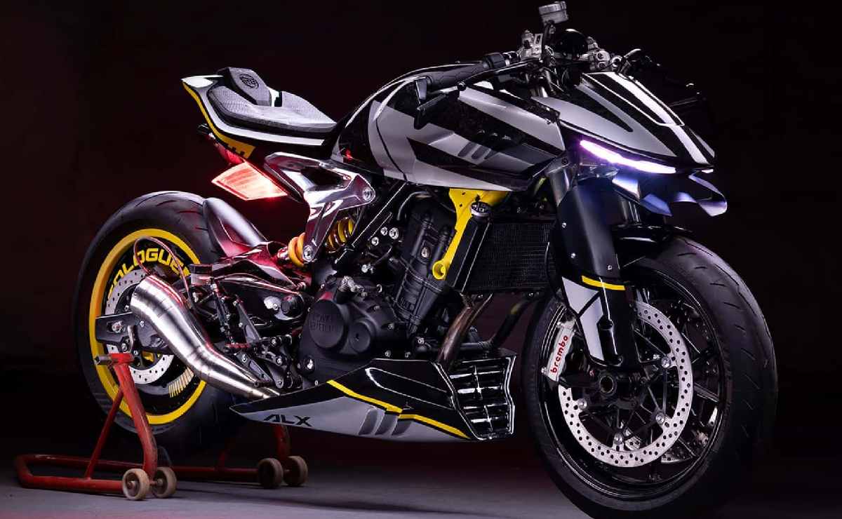 Esta Royal Enfield modificada parece sacada de un videojuego 
