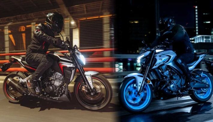 Yamaha MT-03 Vs. Kove 350R